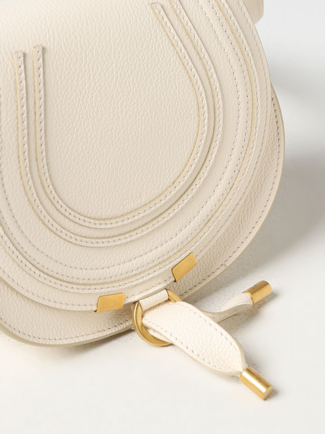 Chloe mini marcie white hot sale