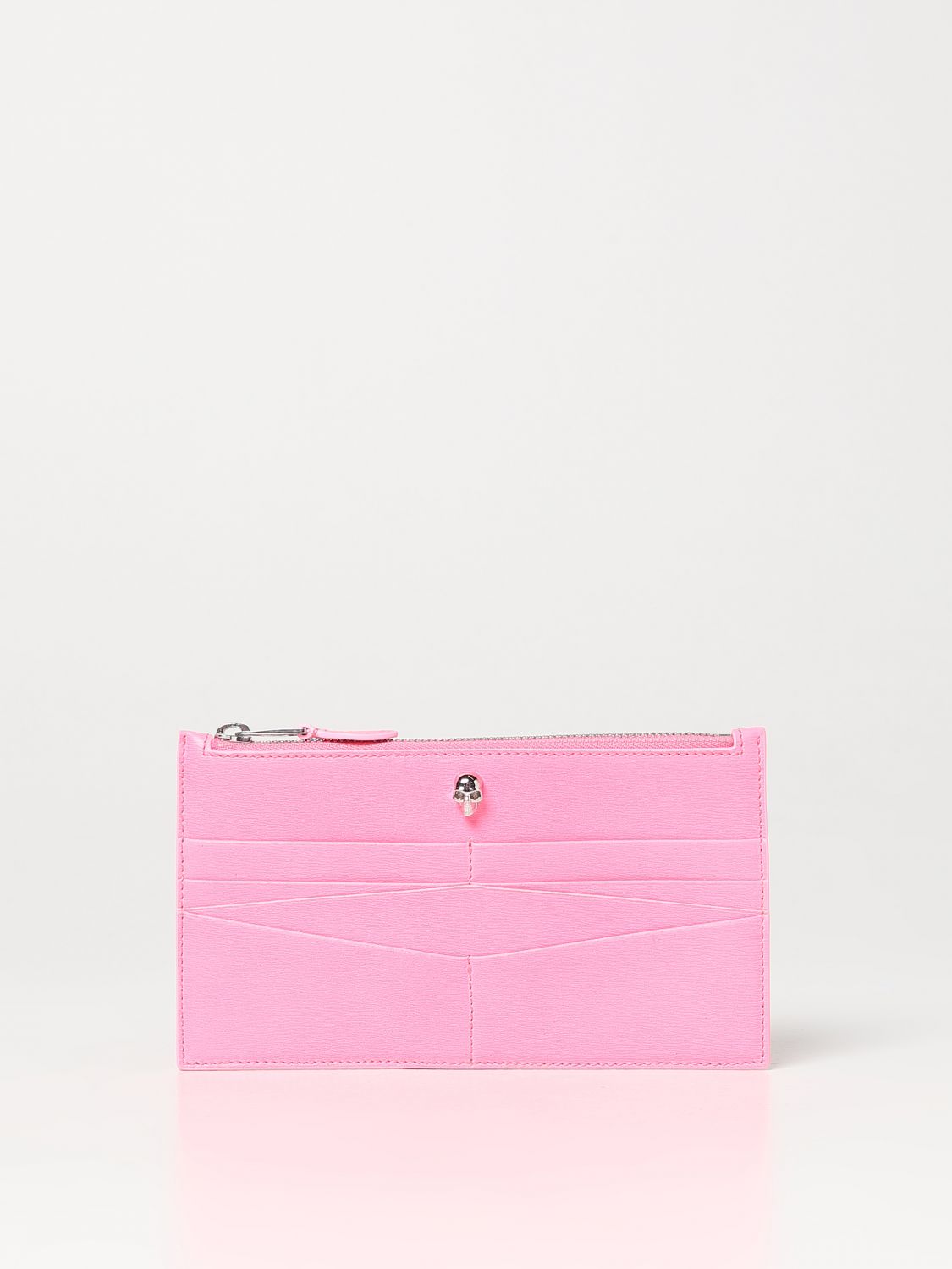 Alexander Mcqueen Wallet  Woman Colour Pink