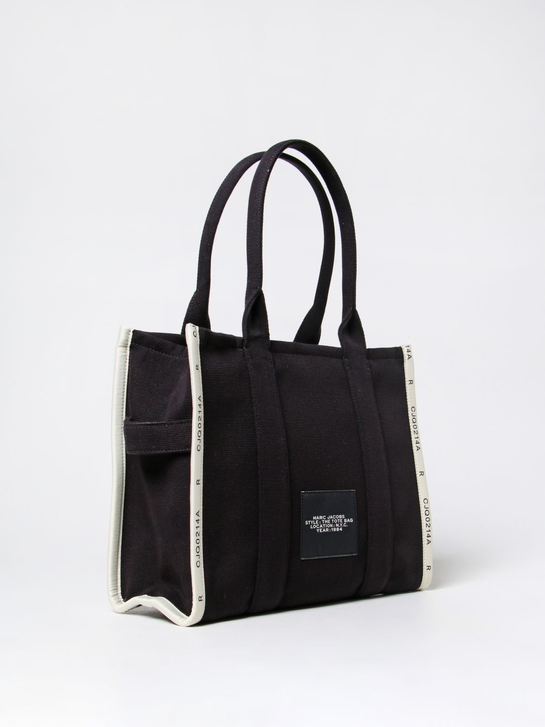 MARC JACOBS: tote bags for women - Black | Marc Jacobs tote bags ...