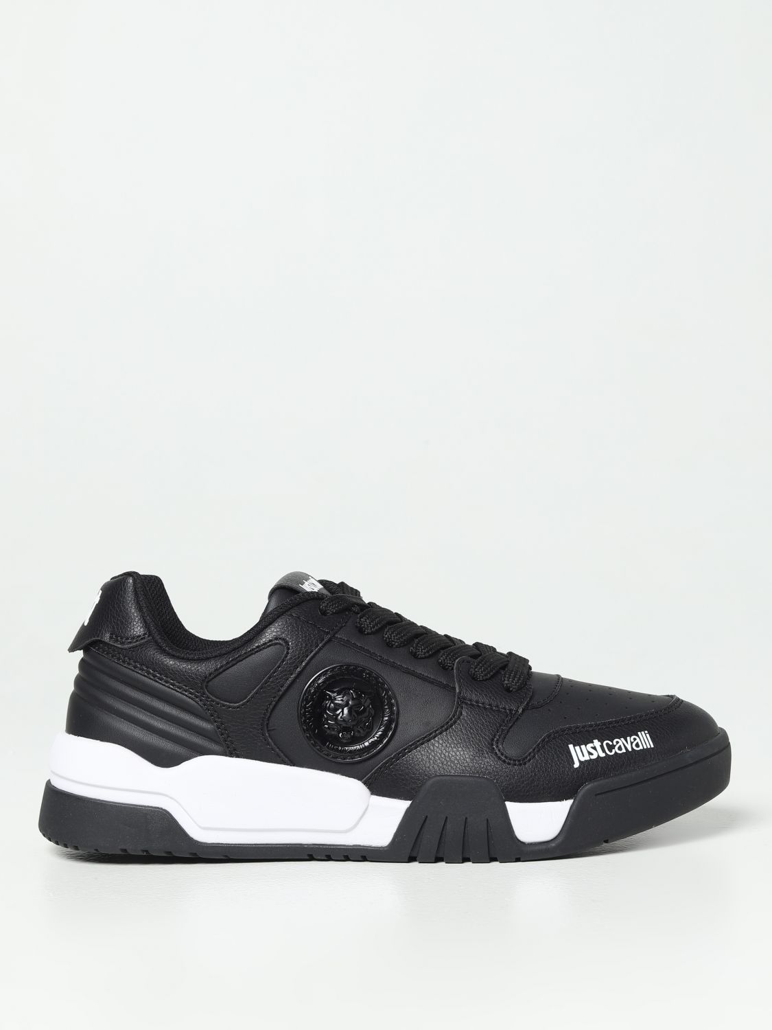 CAVALLI: sneakers for man Black Just Cavalli sneakers 74QB3SA1ZP275 online on GIGLIO.COM