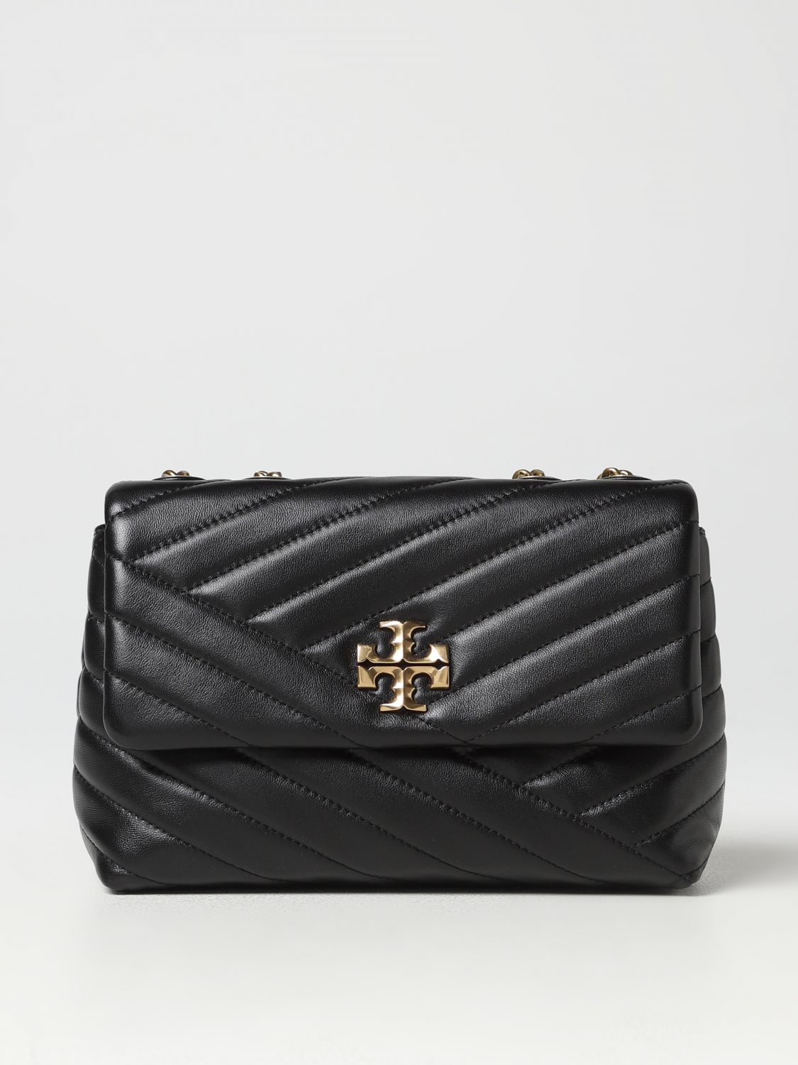 Shop Tory Burch Kira Bag In Quilted Nappa In Black