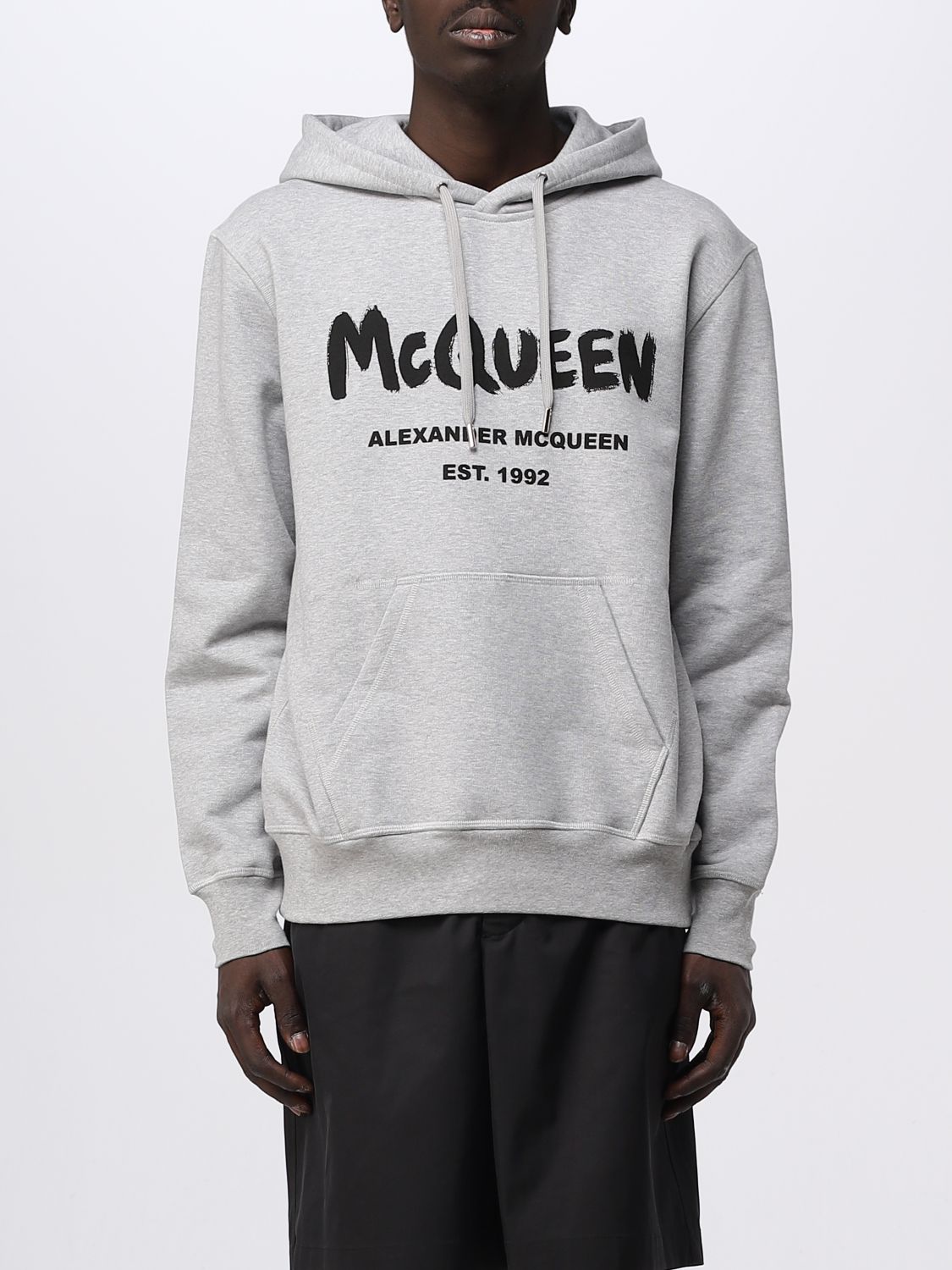 Alexander Mcqueen Sweatshirt  Men Colour Grey