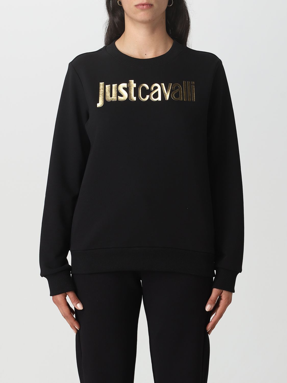 Just Cavalli Sweatshirt  Woman In Black