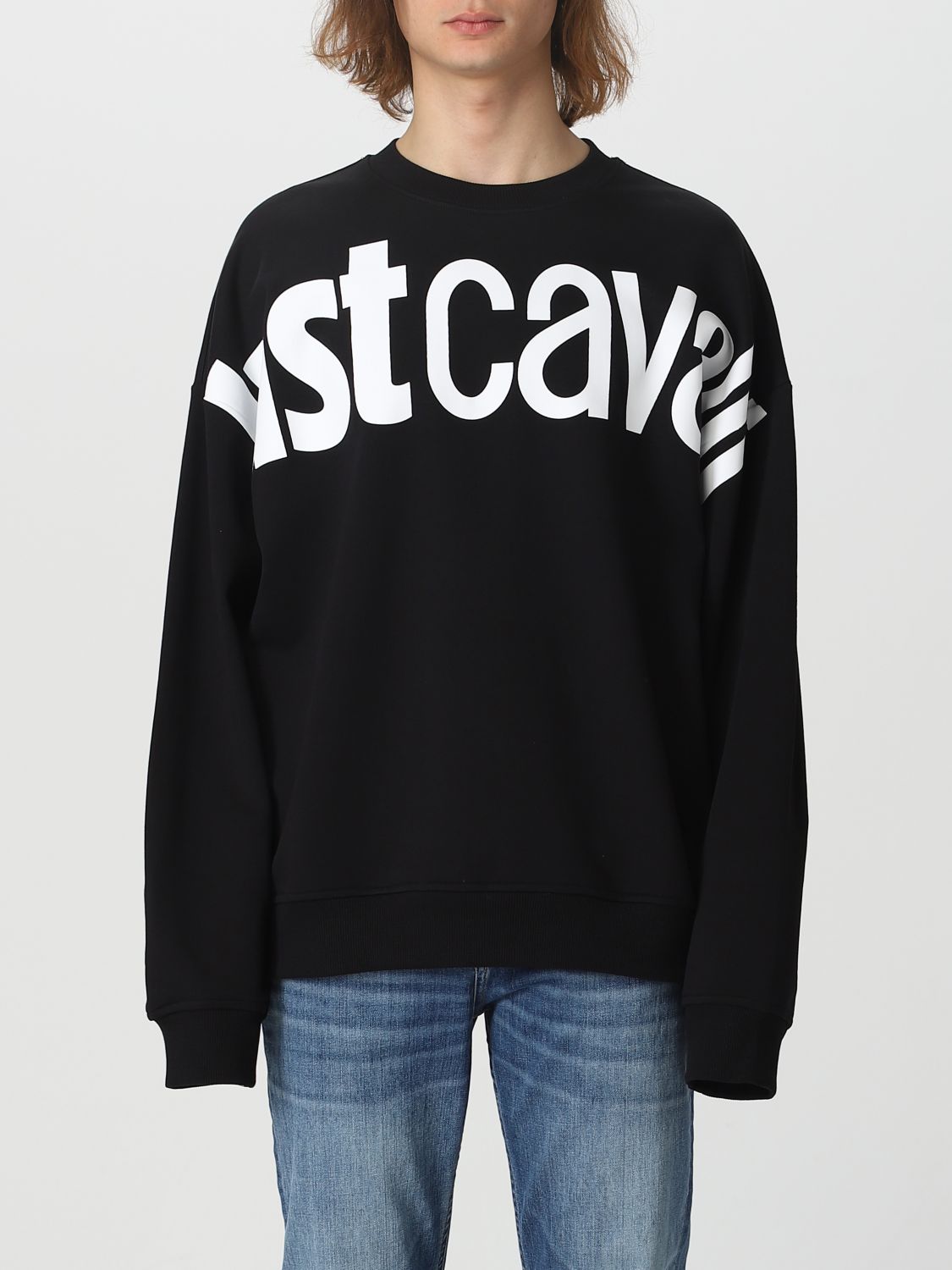 Just Cavalli Sweatshirt  Men Color Black