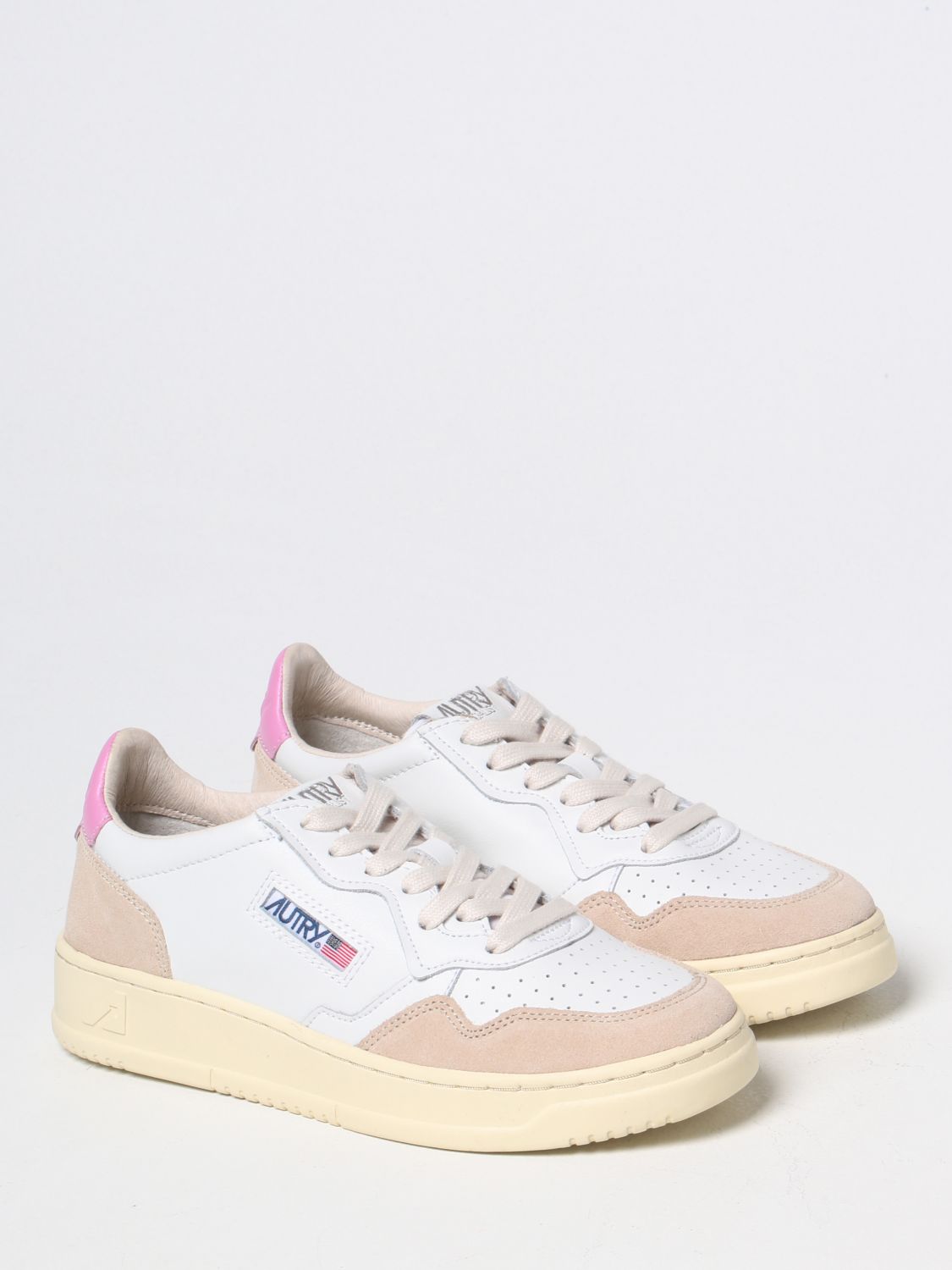 AUTRY: sneakers for woman - Fuchsia | Autry sneakers AULWLS64 online on ...