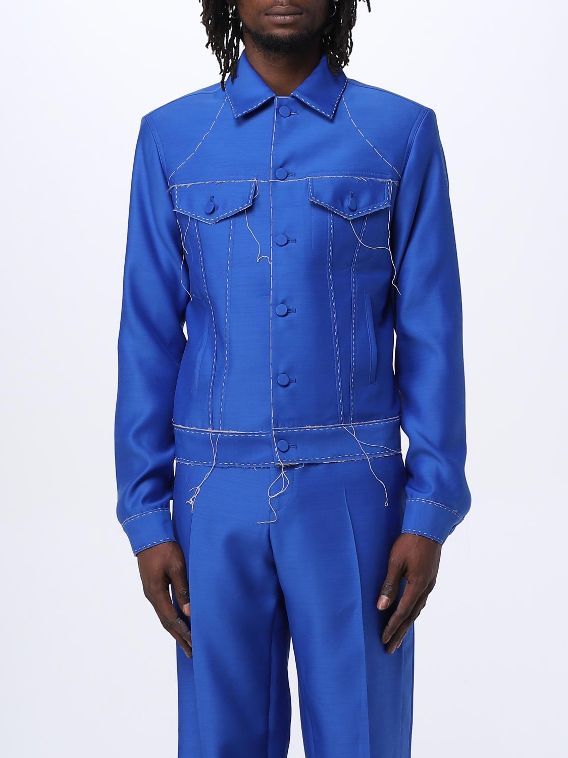 Off-white Alien Face Jacket In Blue