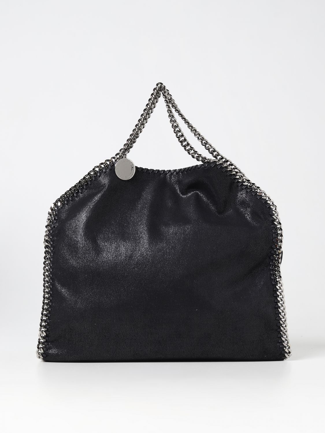 STELLA MCCARTNEY: tote bags for woman - Black | Stella Mccartney tote ...