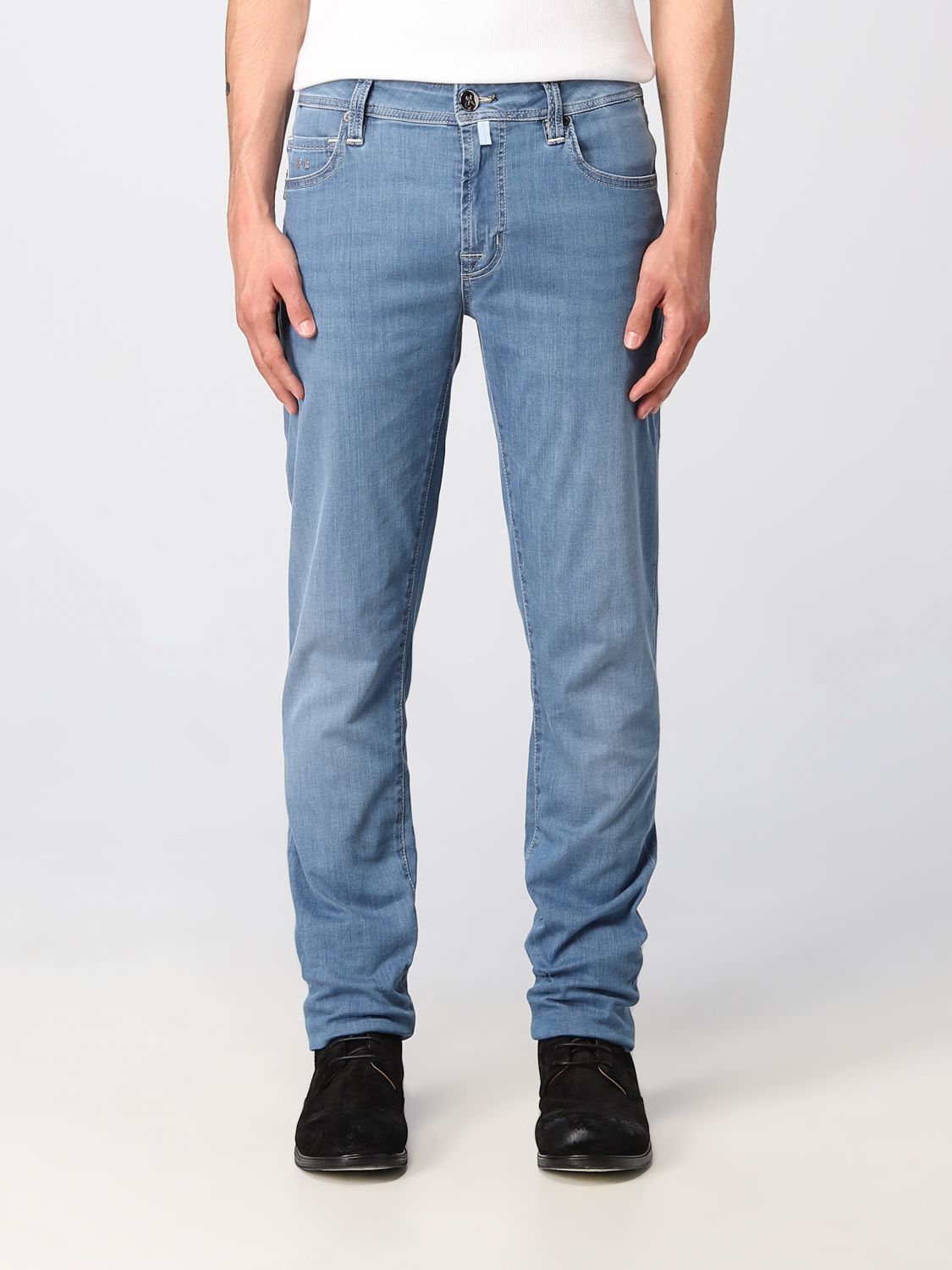 TRAMAROSSA: jeans for man - Blue | Tramarossa jeans LEOZIPSS D515 ...