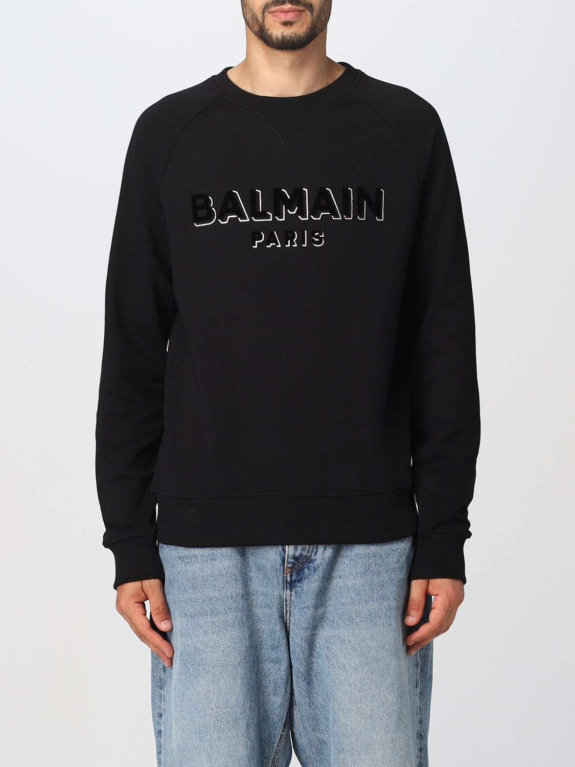 Balmain Pullover  Herren Farbe Schwarz 1 In Black 1
