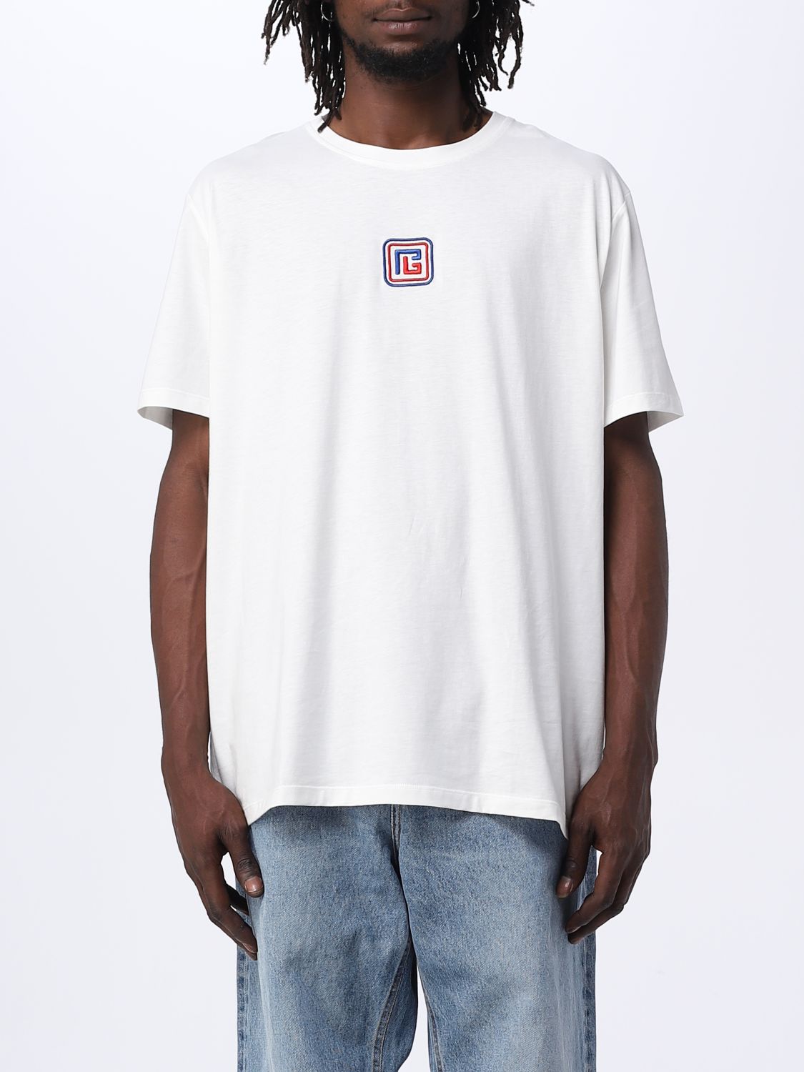 Balmain T-shirt  Herren Farbe Weiss In White