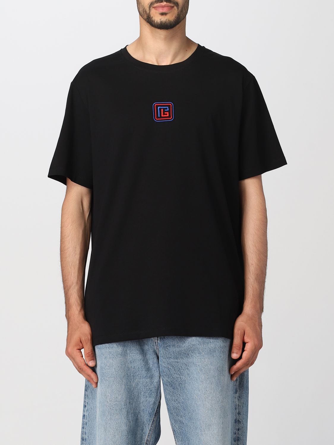 Balmain T-shirt  Herren Farbe Schwarz In Black
