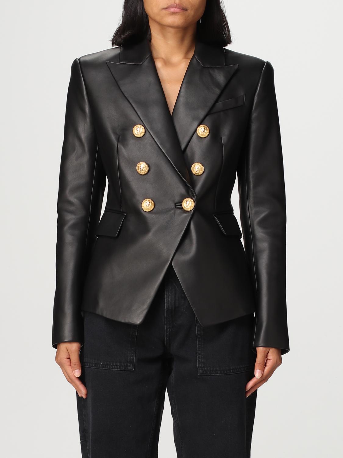 Blazer BALMAIN Woman colour Black