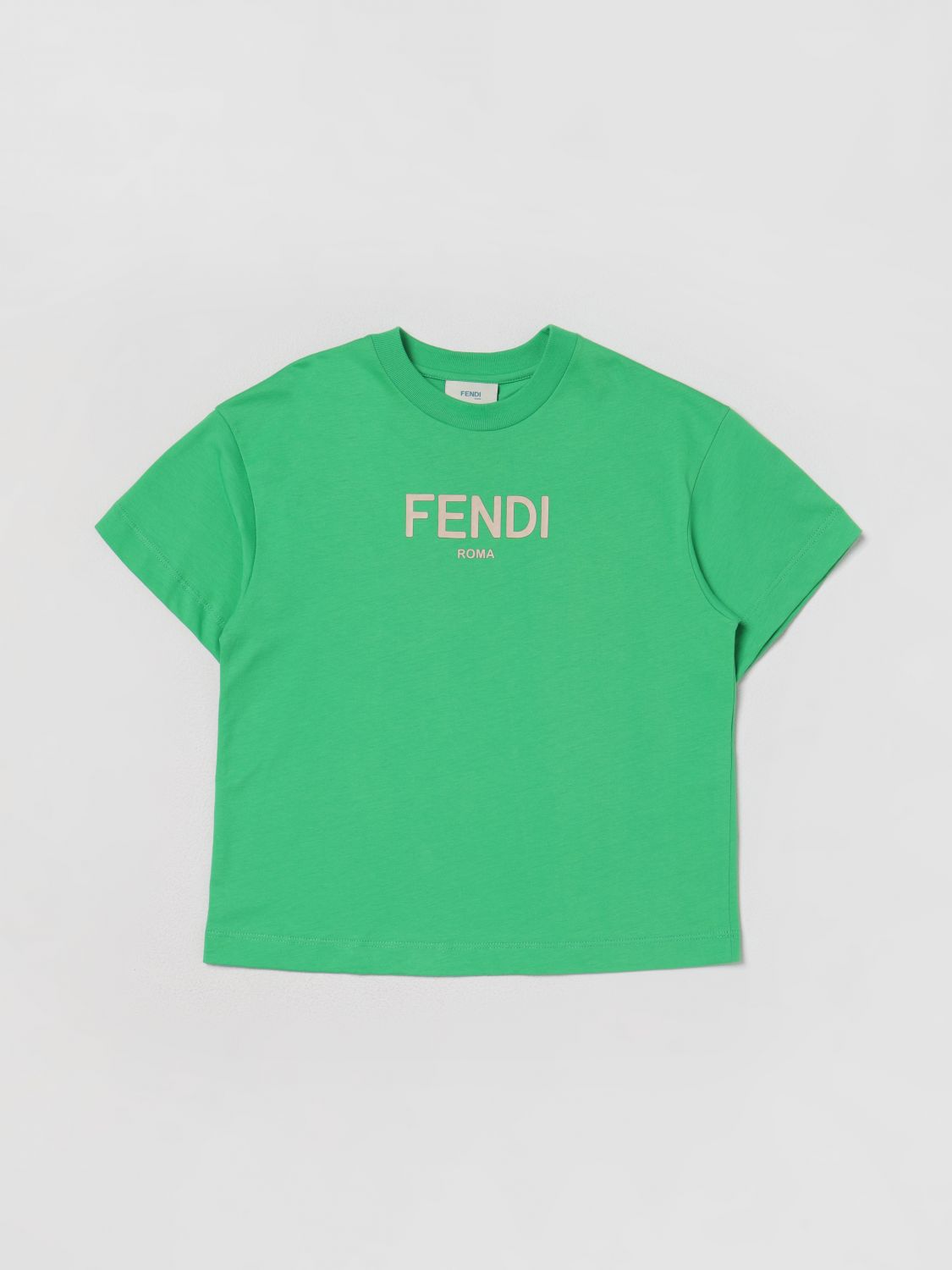 Fendi T-shirt  Kids Kids In Verde