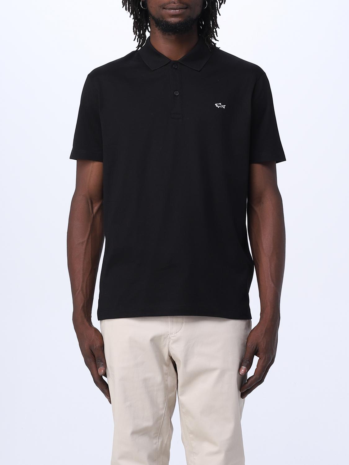 Polo Shirt PAUL & SHARK Men Colour Black