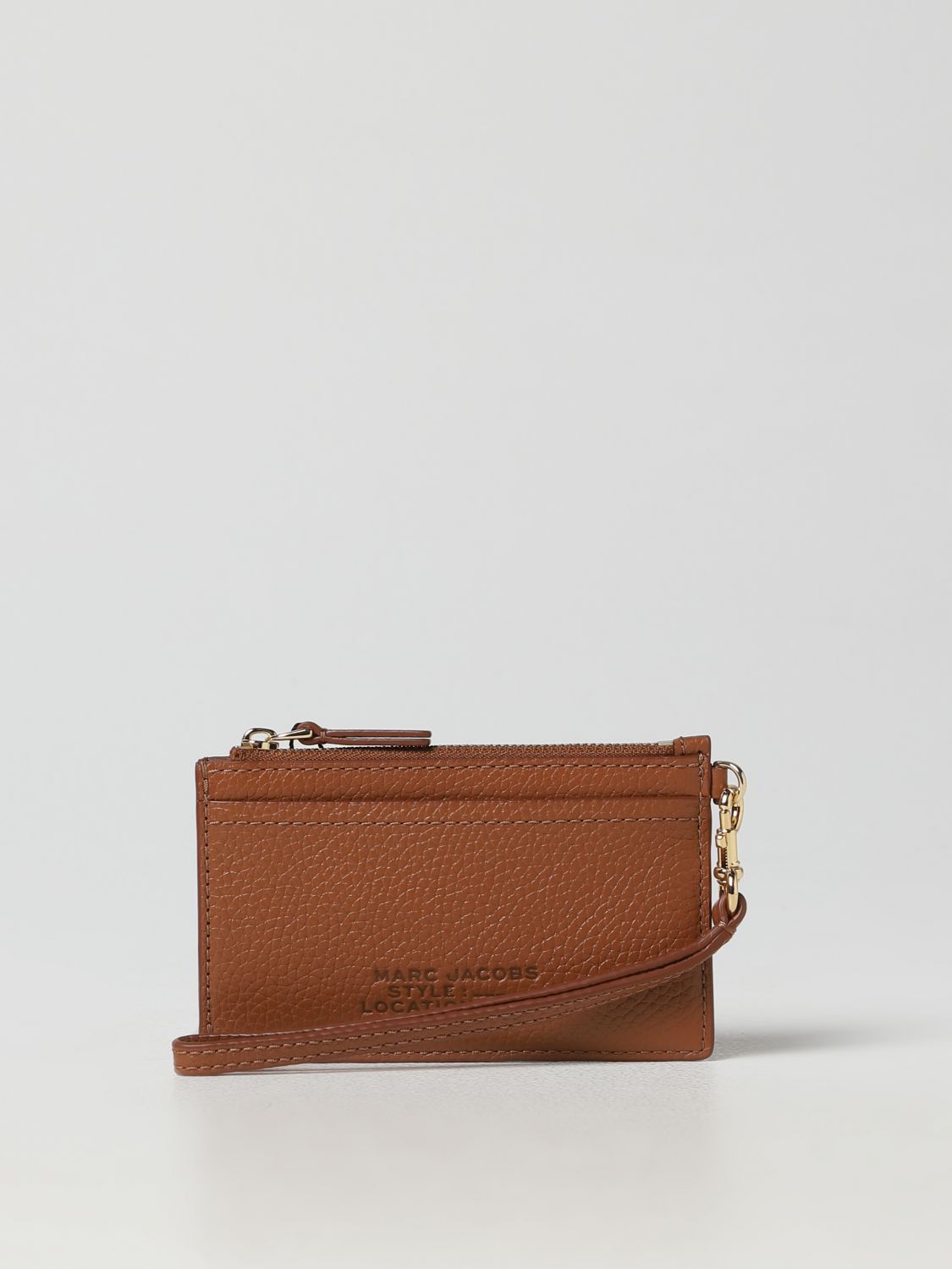 MARC JACOBS CREDIT CARD HOLDER IN GRAINED LEATHER,E47123032
