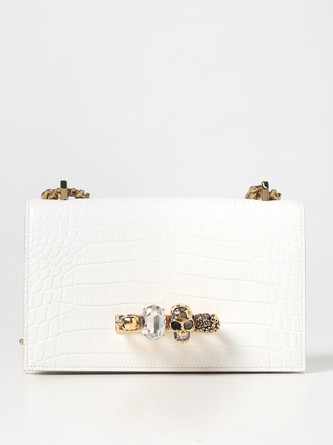 Alexander Mcqueen Shoulder Bag  Woman Color White