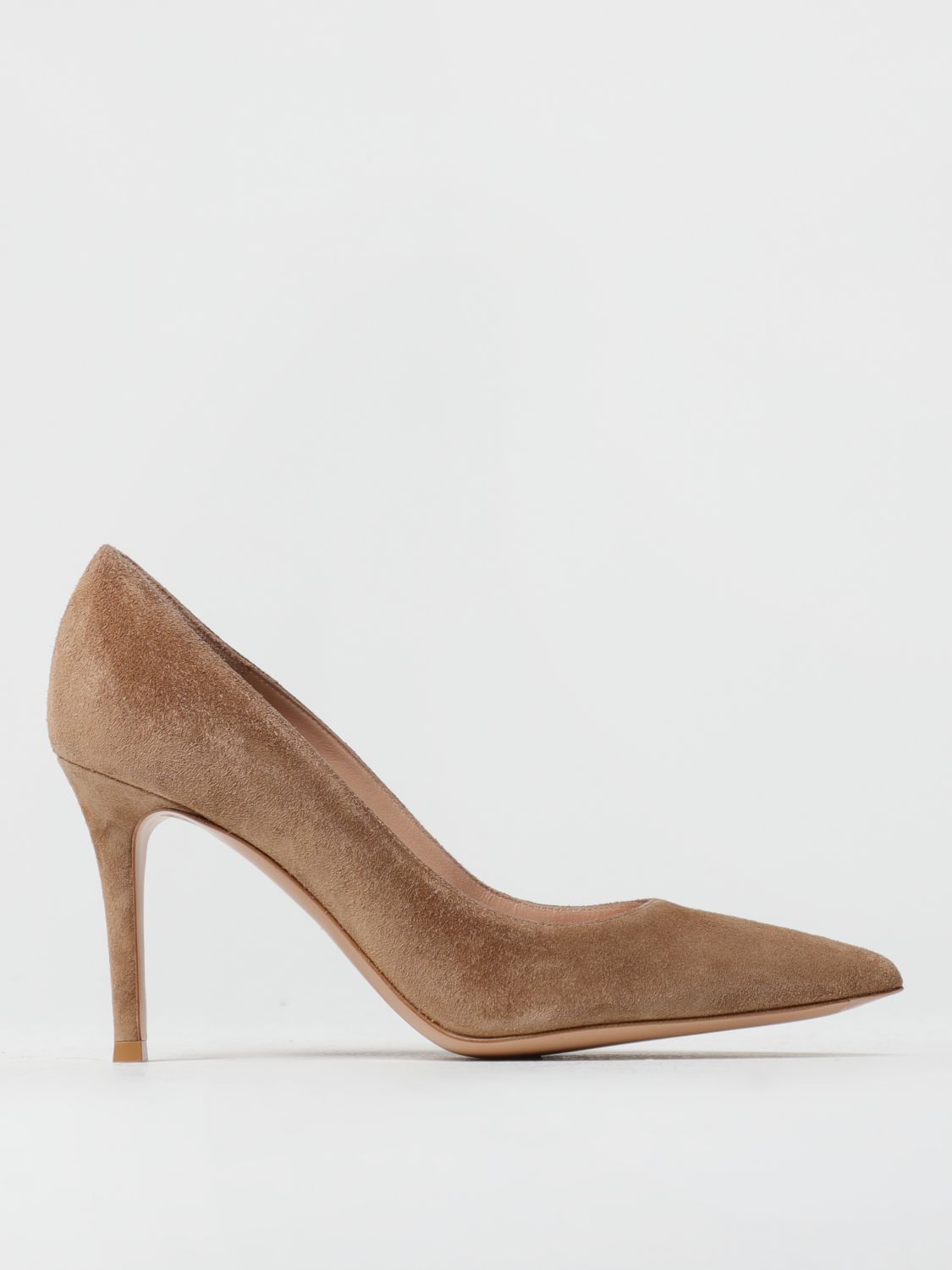 Gianvito Rossi Court Shoes  Woman In Beige
