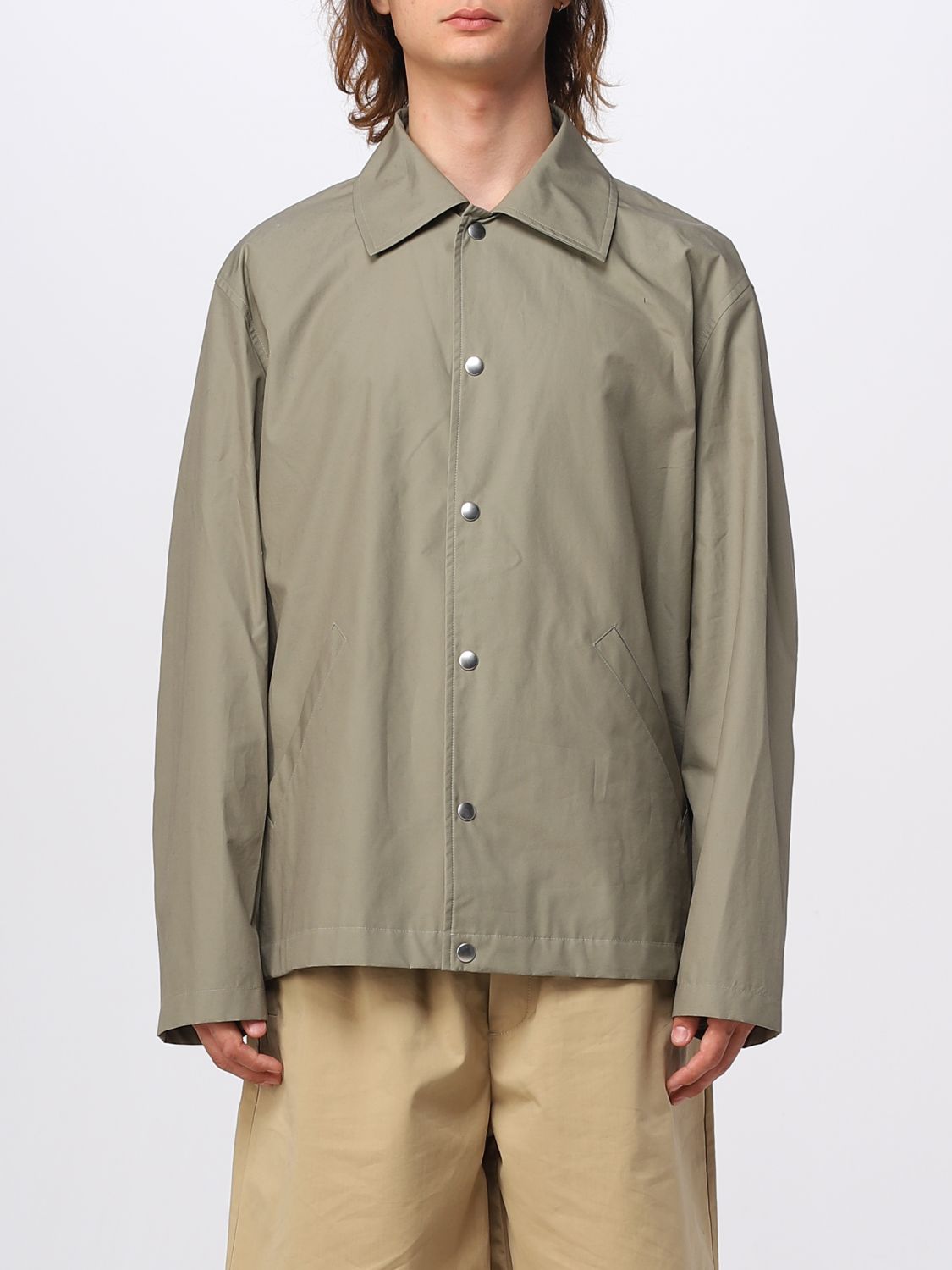 JIL SANDER JACKET JIL SANDER MEN colour GREEN,E47802012