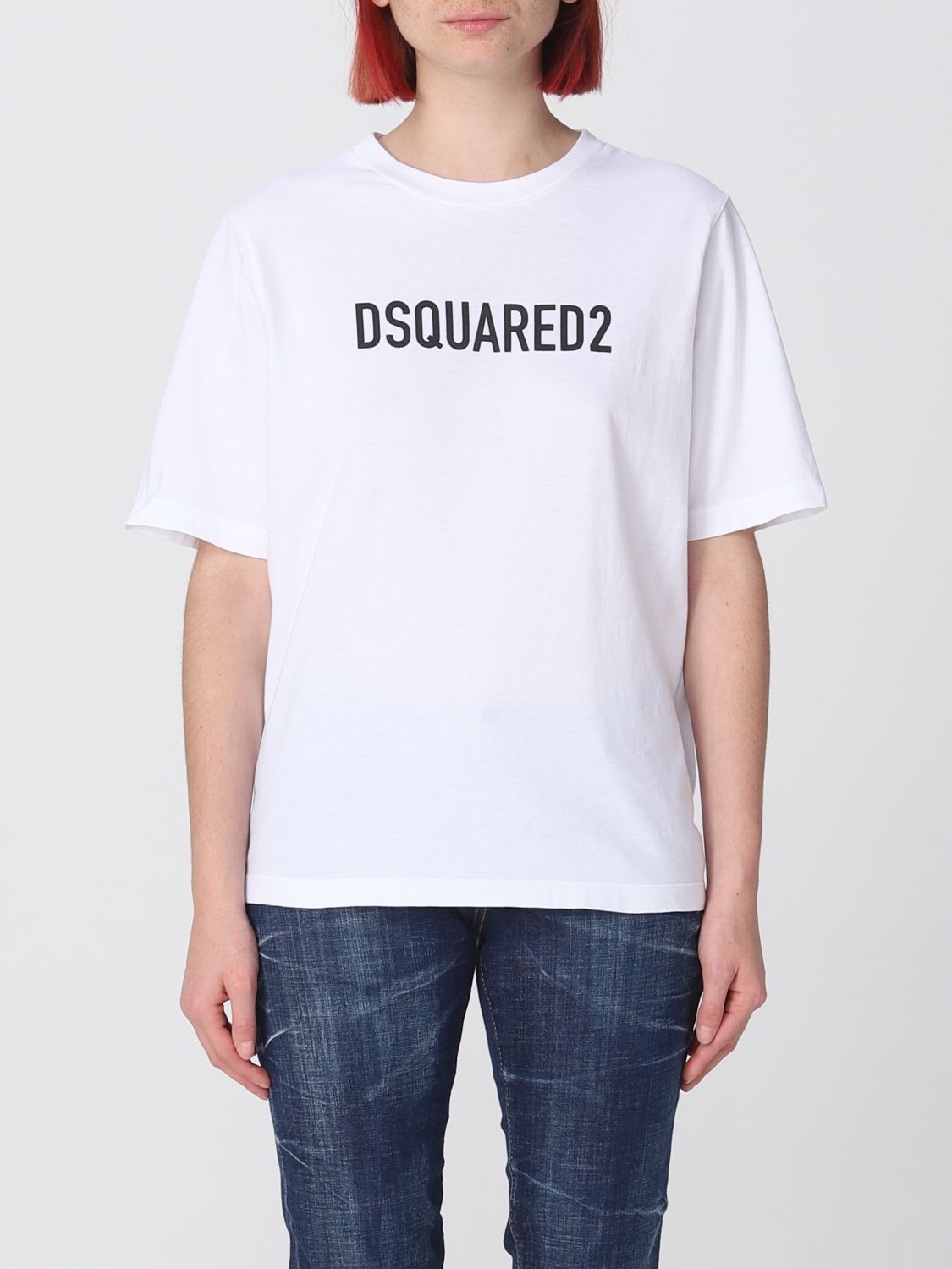 Dsquared2 T-shirt  Damen Farbe Weiss In White