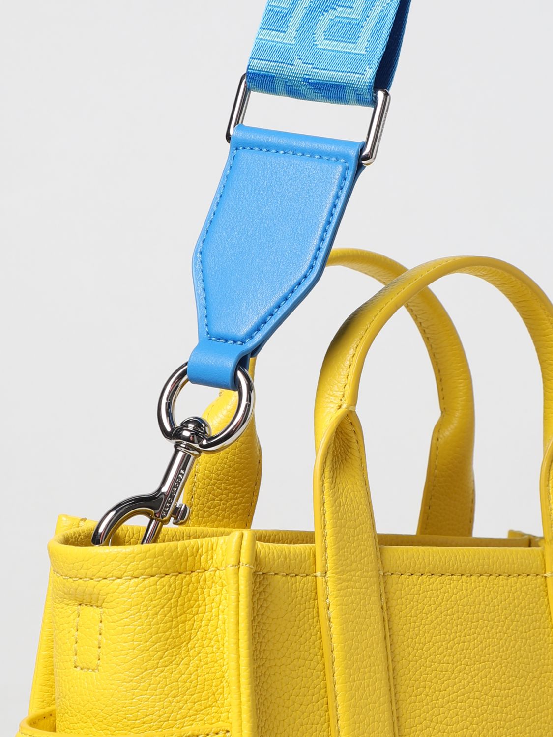 LIGHT BLUE MARC JACOBS MARC JACOBS 'THE LOGO WEBBING STRAP' (2P3SST002S02)