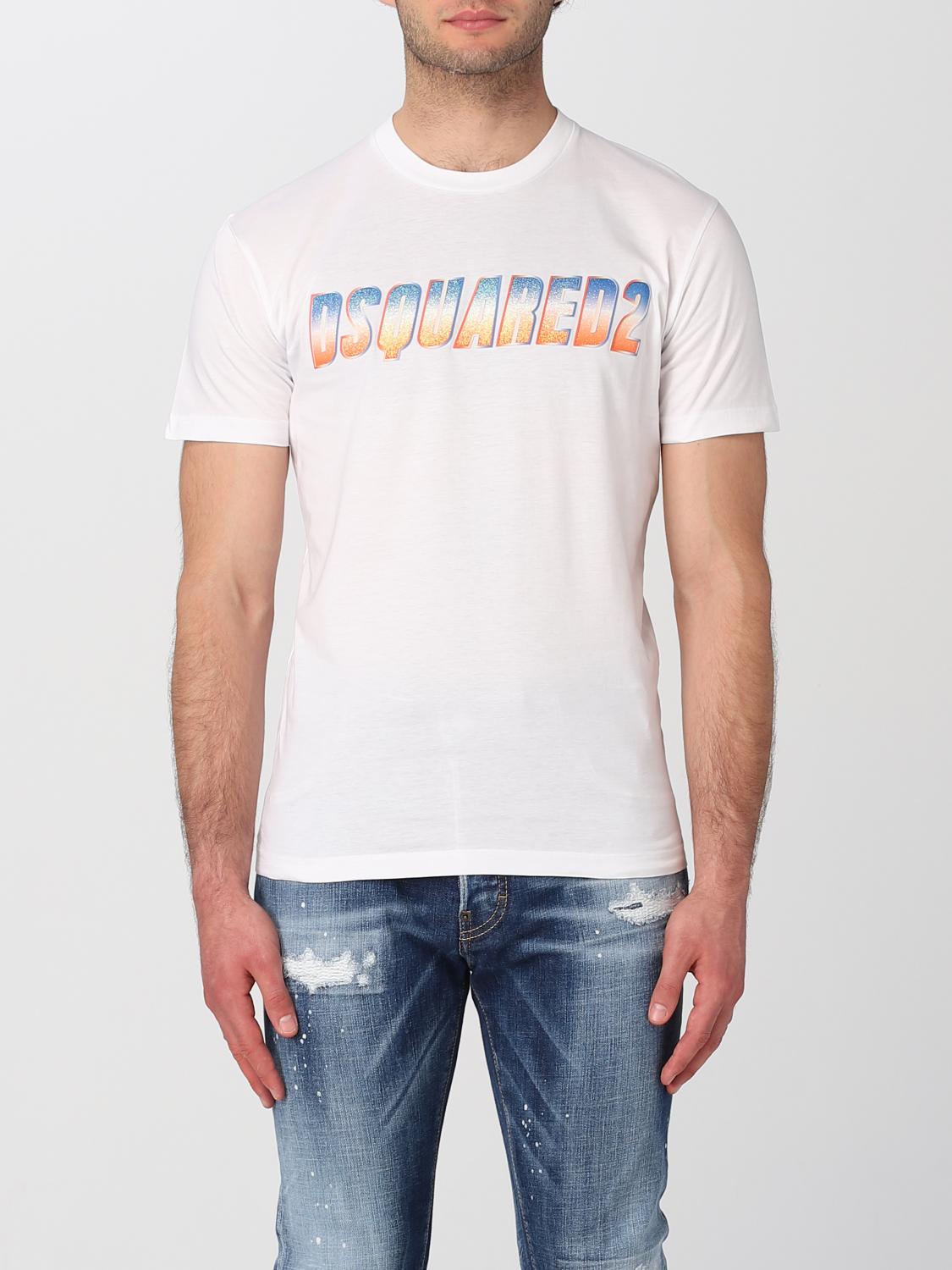 dsquared2 gold t shirt
