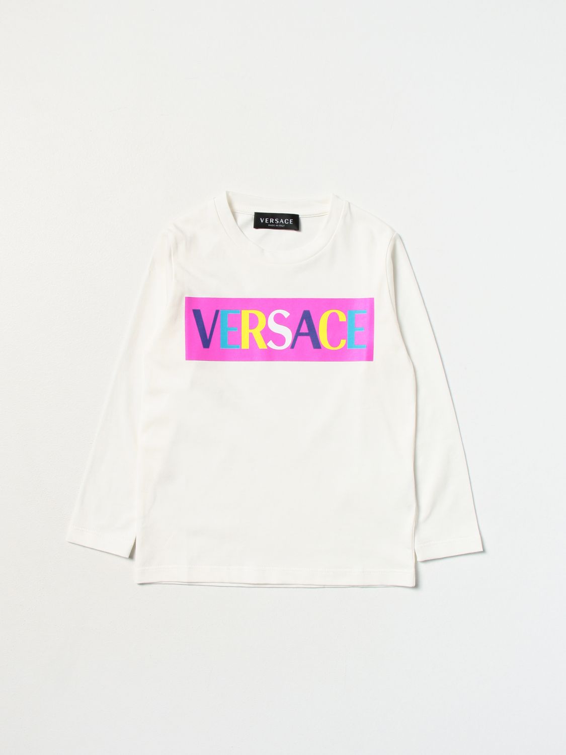 Young Versace Kids' T恤  儿童 颜色 白色 In White
