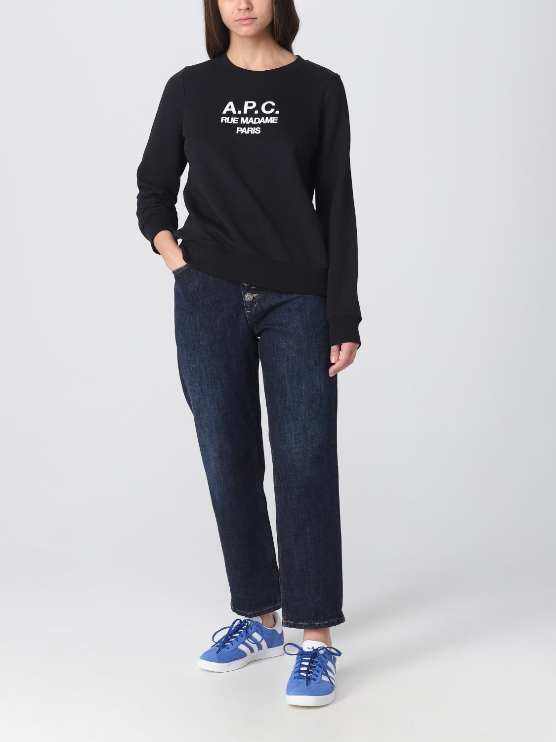 A.P.C.：スウェットシャツ レディース - ブラック | GIGLIO.COM