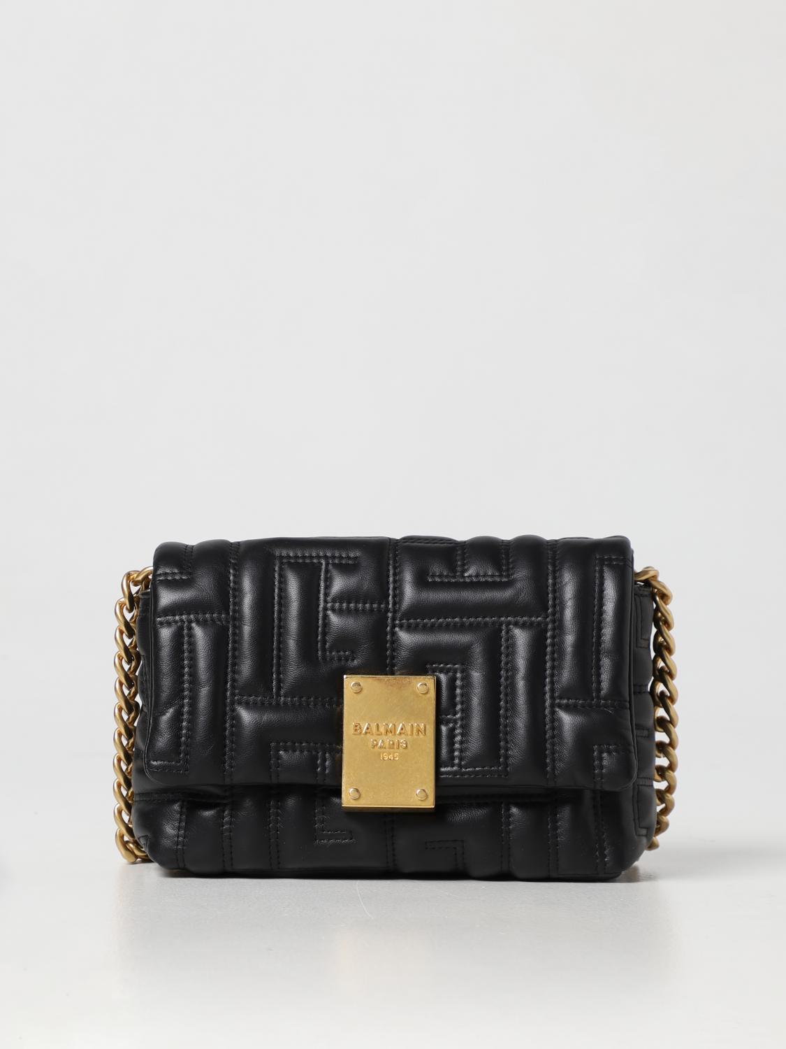 BALMAIN mini bag for woman Black Balmain mini bag YN0BJ796LNQD