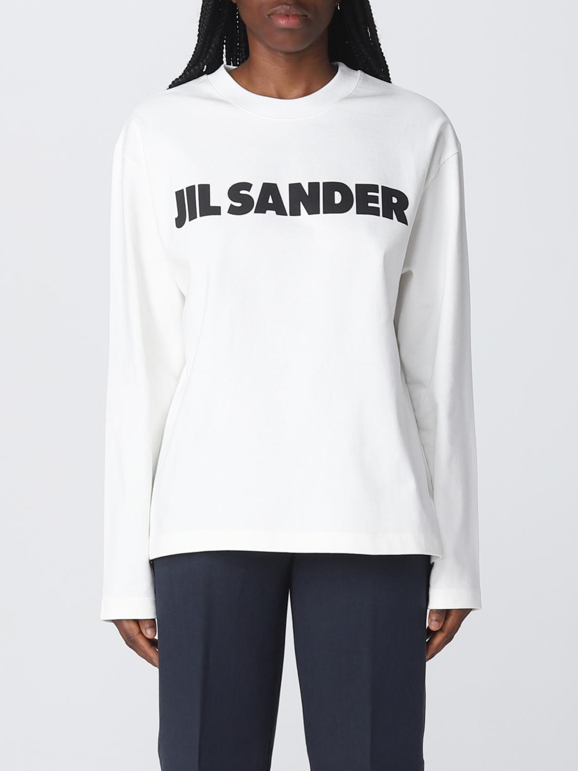 JIL SANDER: t-shirt for woman - White | Jil Sander t-shirt