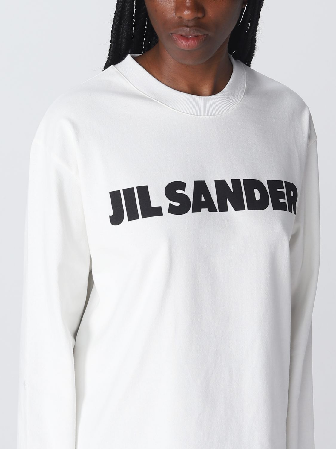 JIL SANDER: t-shirt for woman - White | Jil Sander t-shirt