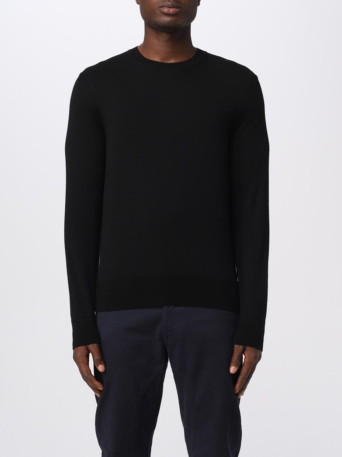 Tom Ford Fine-ribbed Logo Embroidered T-shirt In Black