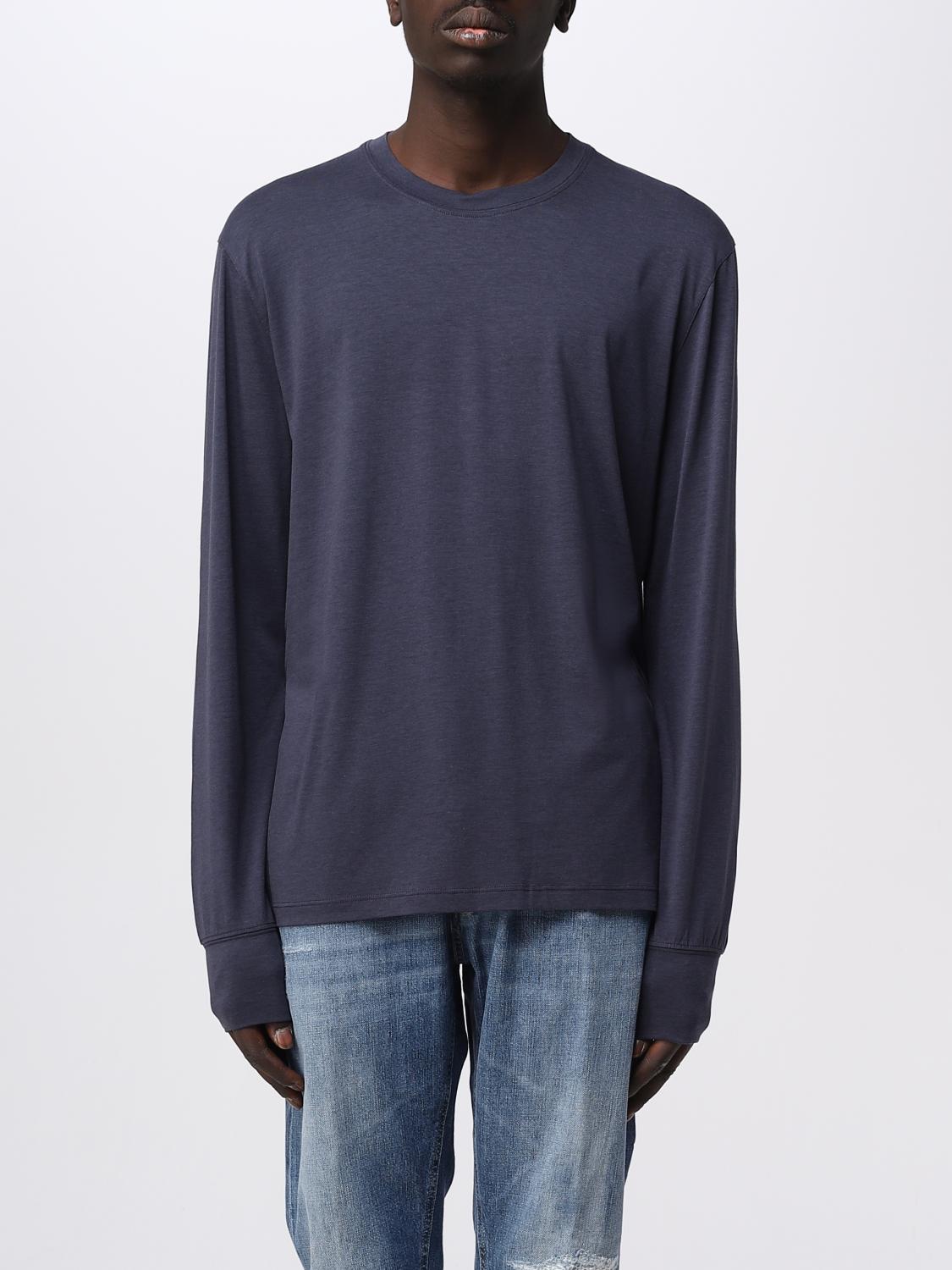 Tom Ford T-shirt Men Color Navy In Navy