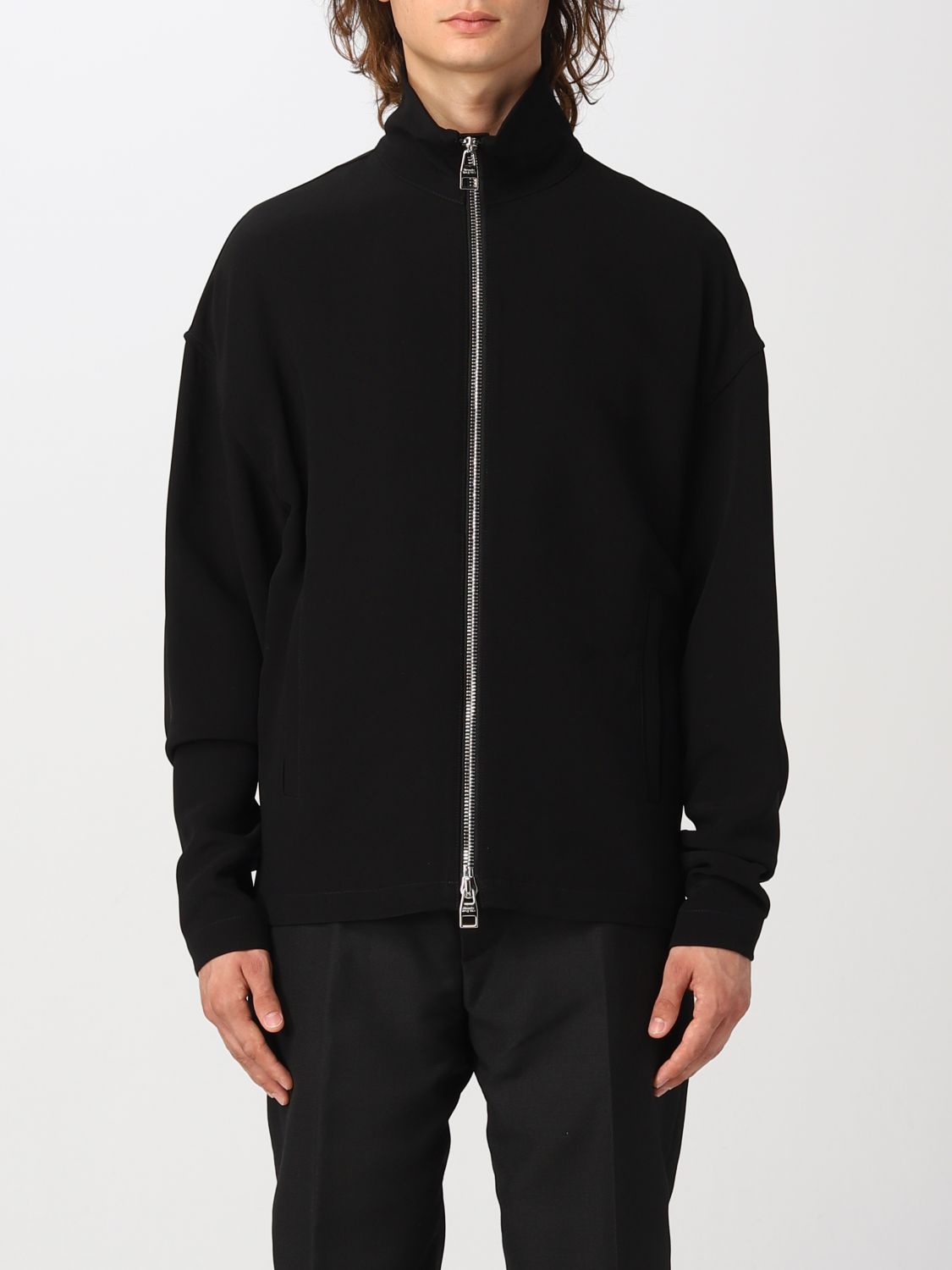 Shop Alexander Mcqueen Viscose Jacket In Black