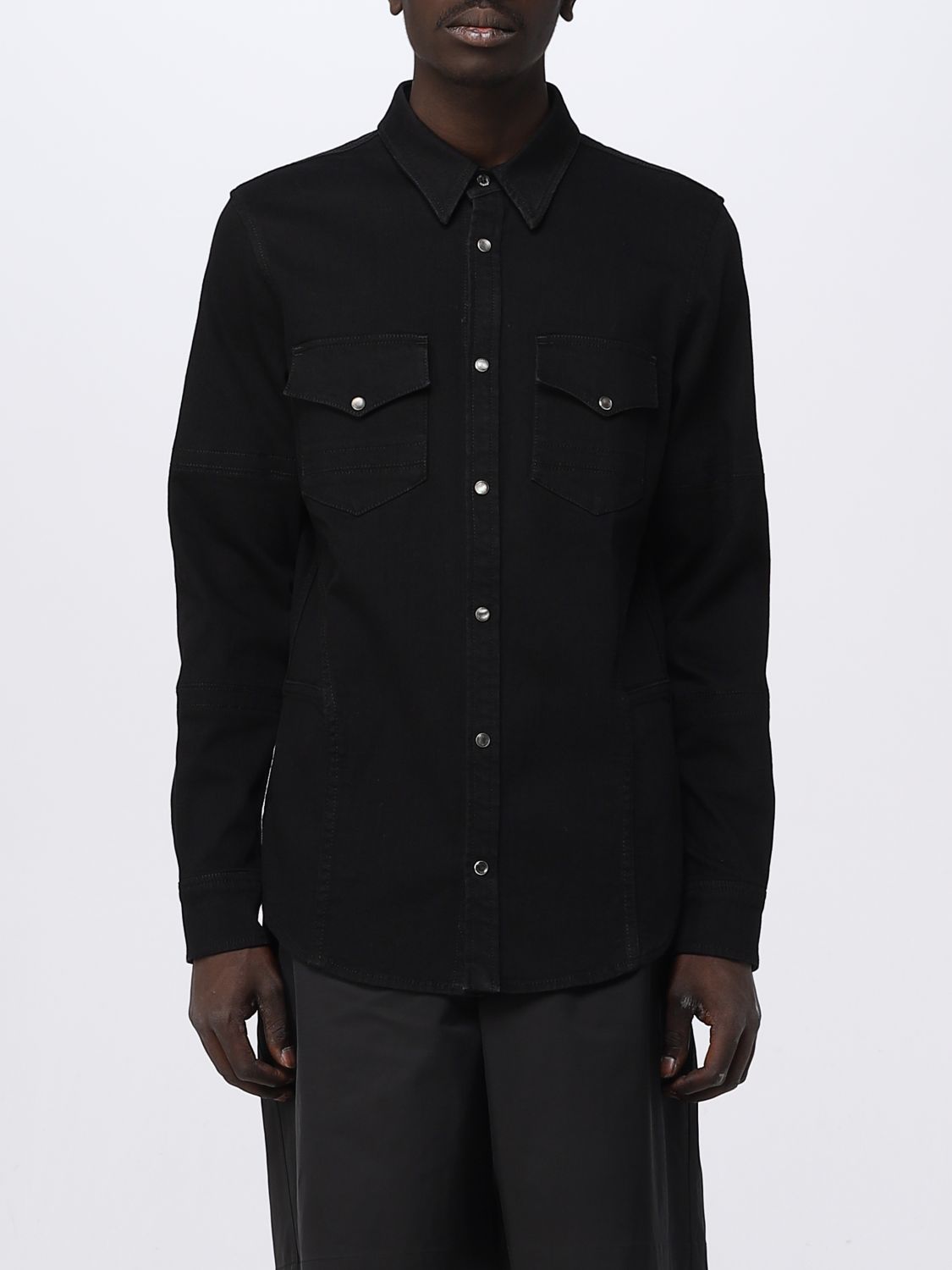 Alexander Mcqueen Shirt  Men Color Black