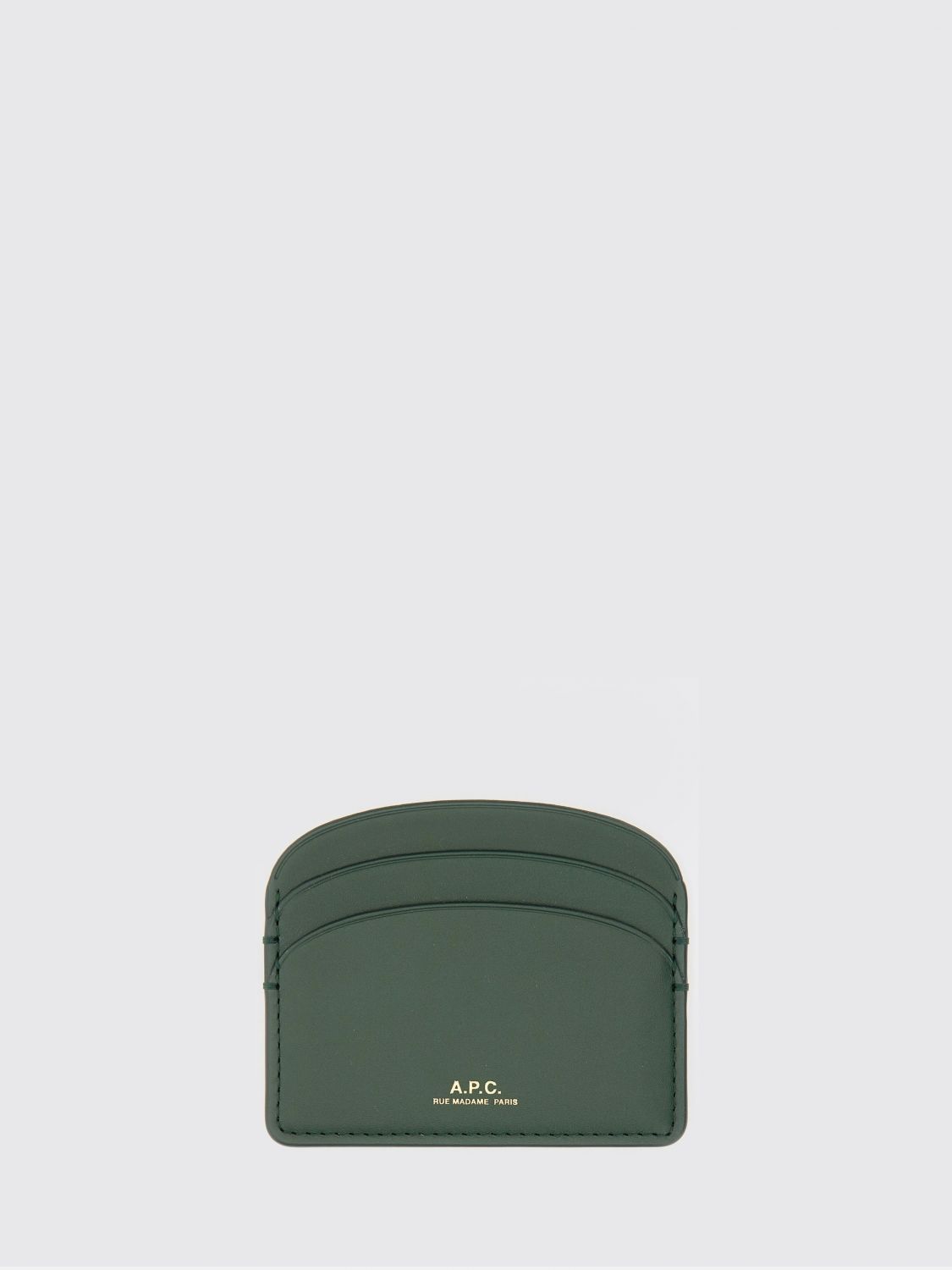Apc Wallet A. P.c. Woman Color Bottle Green In Green