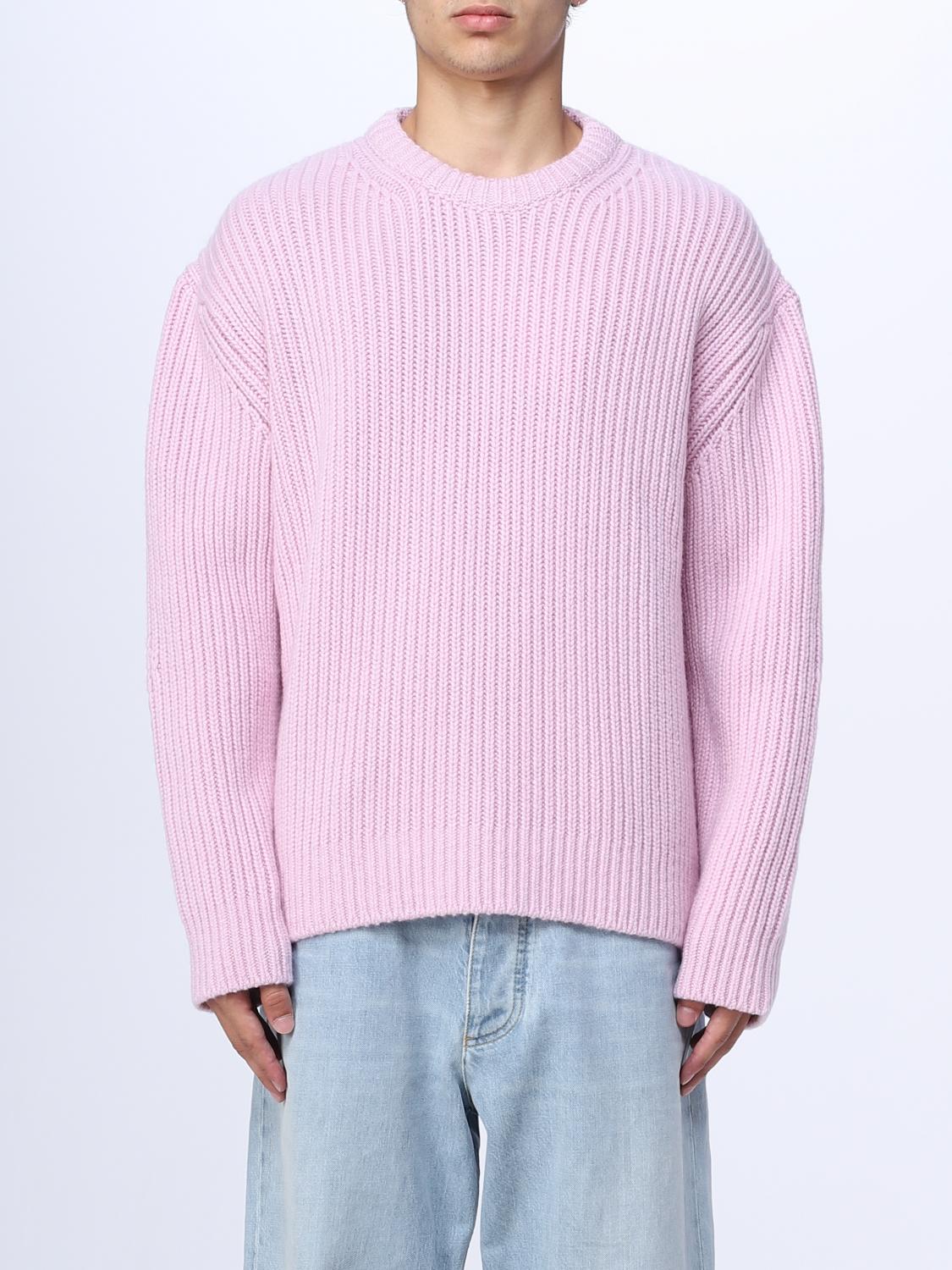 BOTTEGA VENETA SWEATER BOTTEGA VENETA MEN COLOR PINK,E49840010