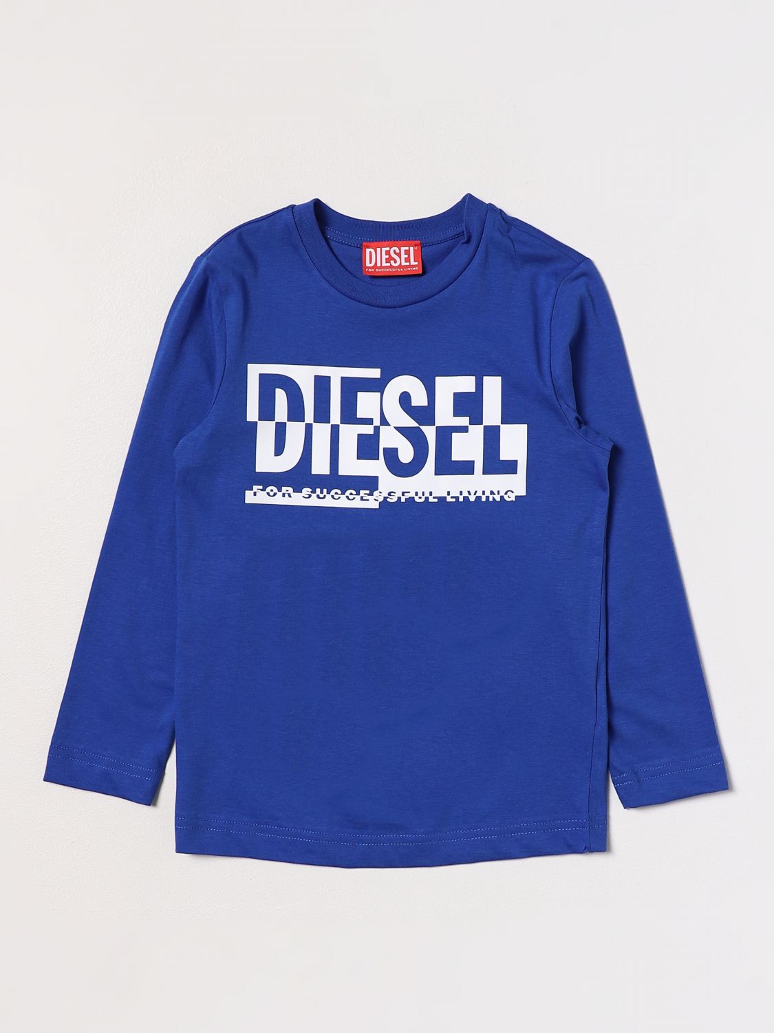 Diesel T-shirt  Kids Color Royal Blue