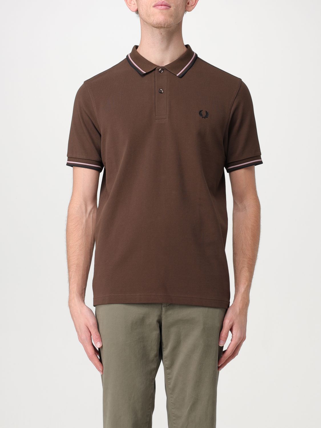 Fred Perry Polo  Herren Farbe Braun In Brown