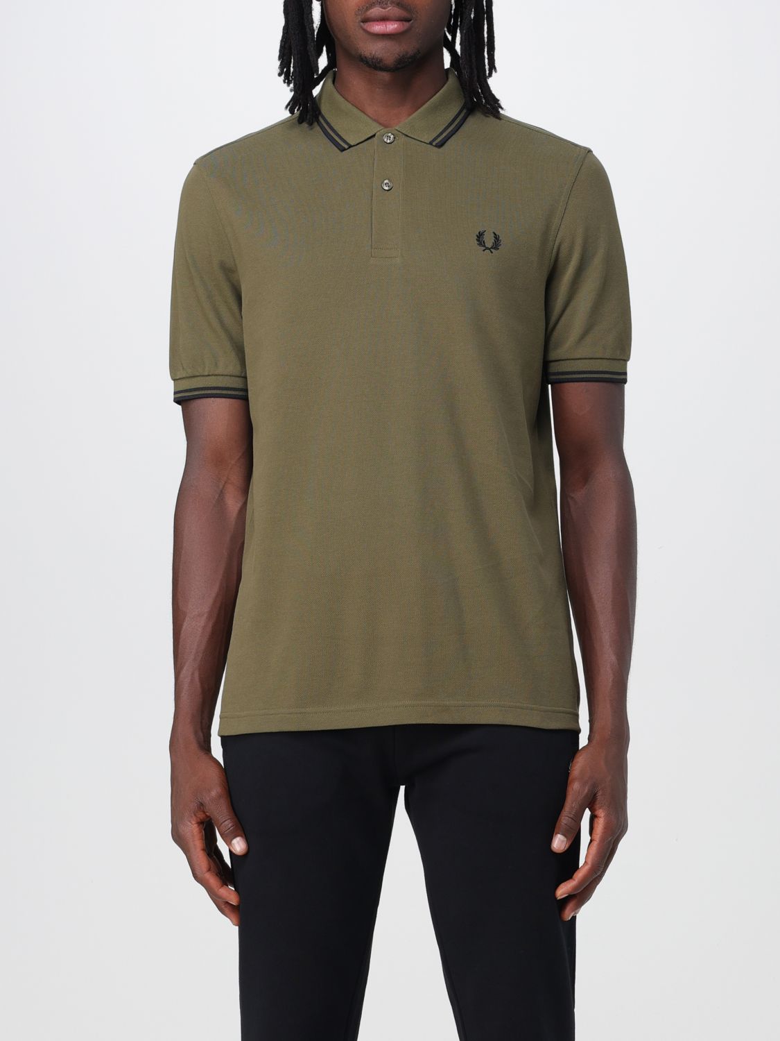 Fred Perry Polo  Herren Farbe Emerald