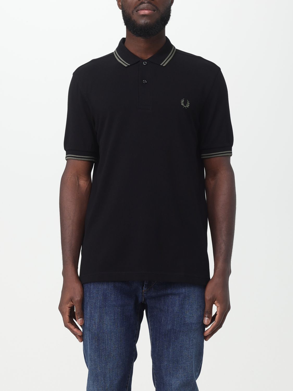 Fred Perry Polo Shirt  Men In Black 1