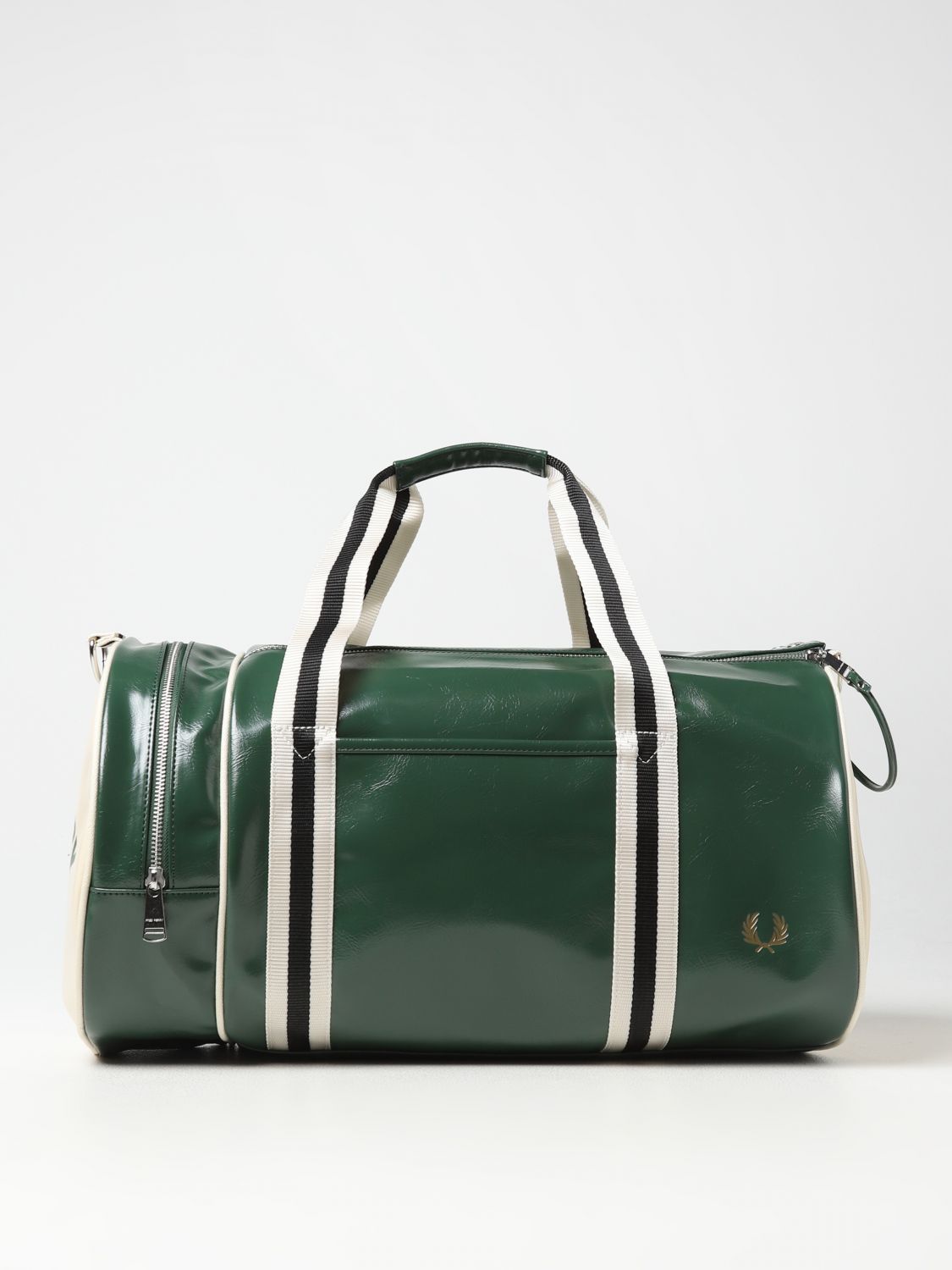 FRED PERRY: travel bag for man - Green | Fred Perry travel bag L7220 ...