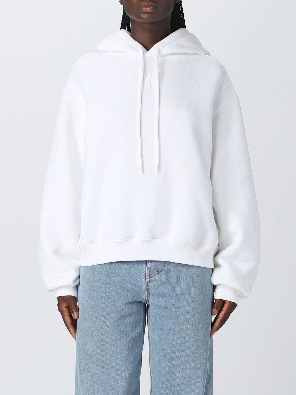 Alexander Wang sweatshirt in stretch cotton