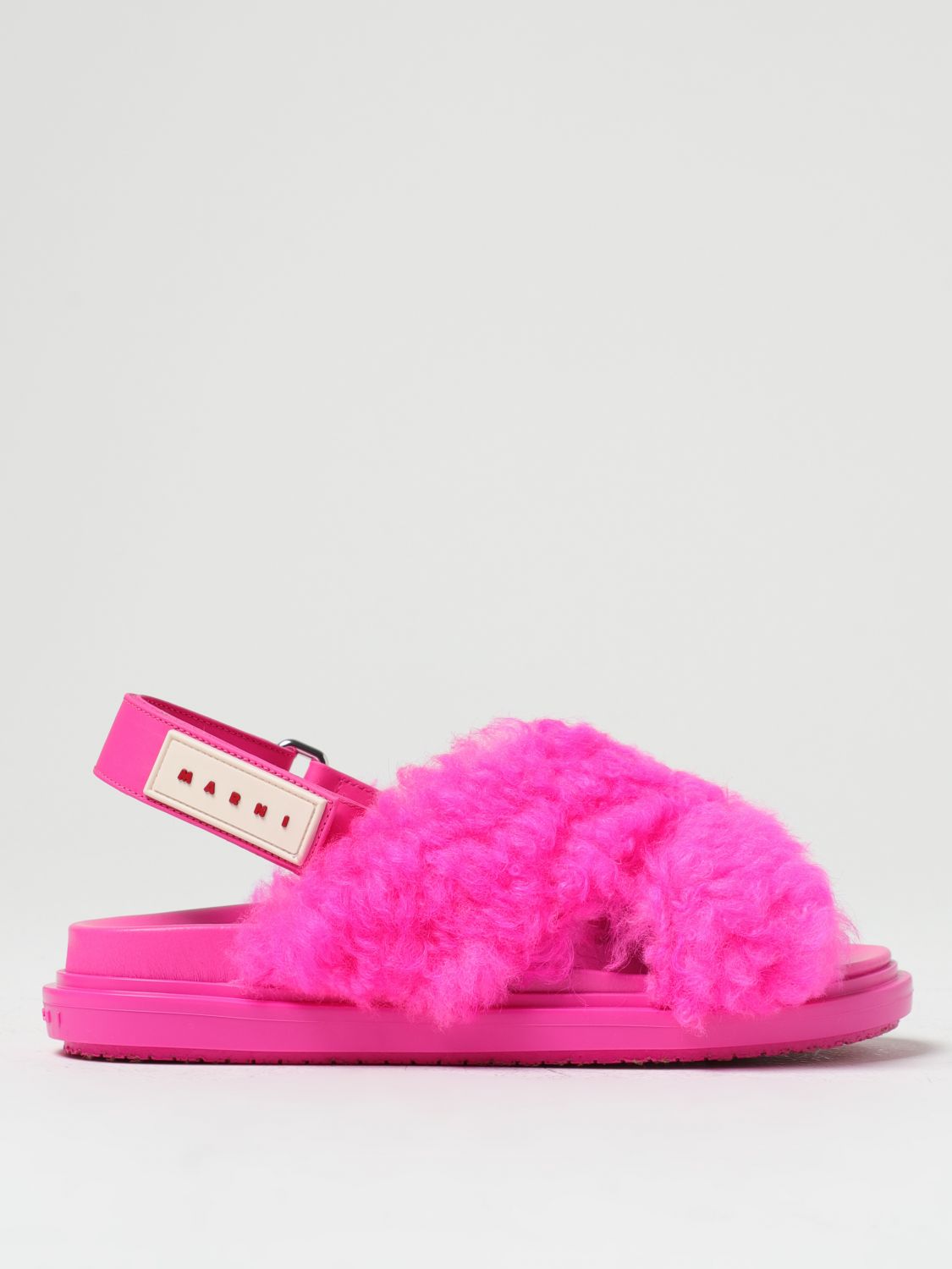 Marni Flat Sandals  Woman In Pink