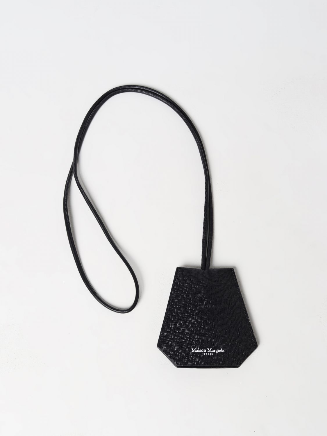 MAISON MARGIELA: keyring for man - Black | Maison Margiela keyring