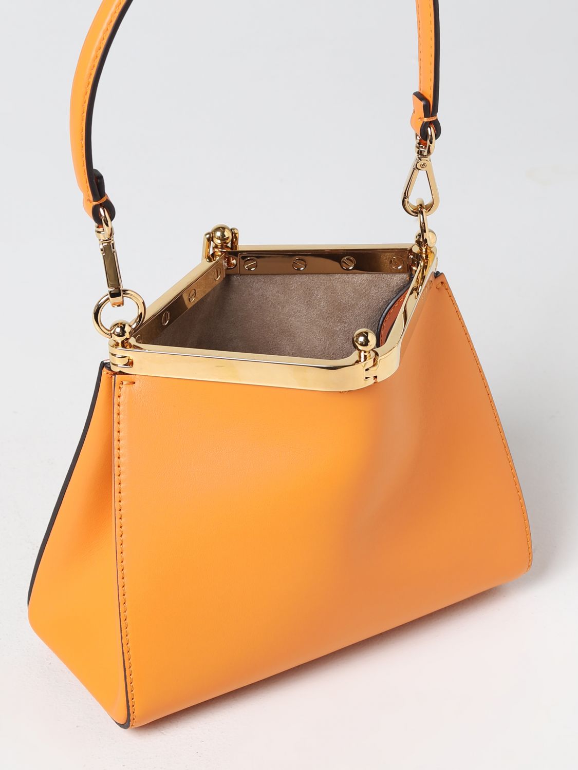 ETRO: Vela bag in leather - Brown  Etro mini bag 1P0552192 online