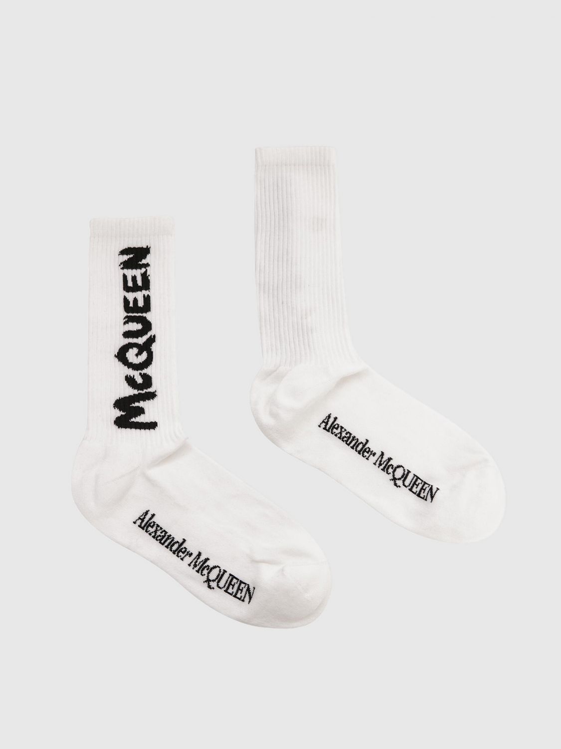 Alexander Mcqueen Socken  Herren Farbe Weiss In White