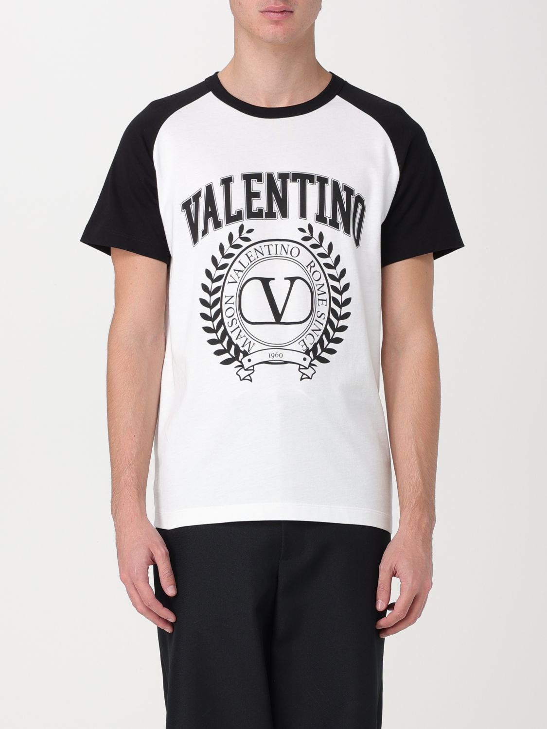 Shop Valentino V  Garavani T-shirt In White
