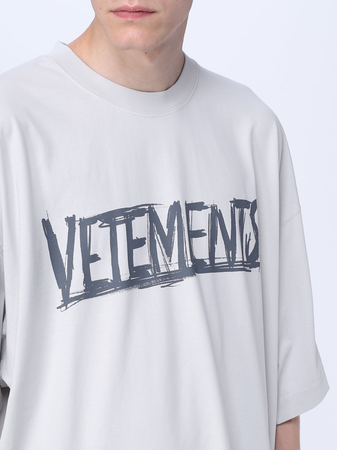 VETEMENTS STAFF ベーシック ロゴ Tシャツ L