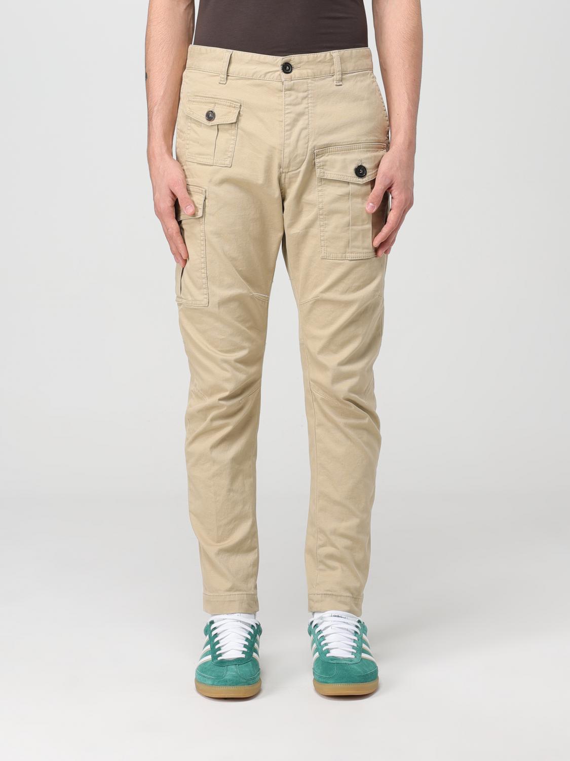 Trousers DSQUARED2 Men colour Sand