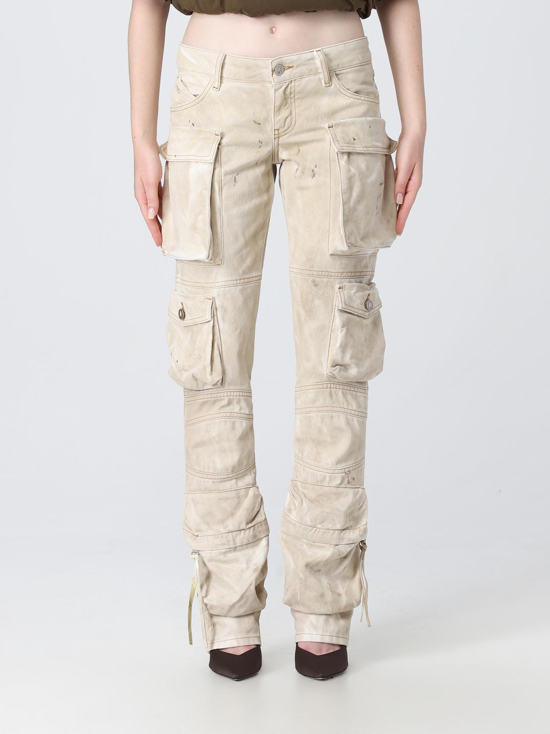 The Attico Women Gabardine Long Pant